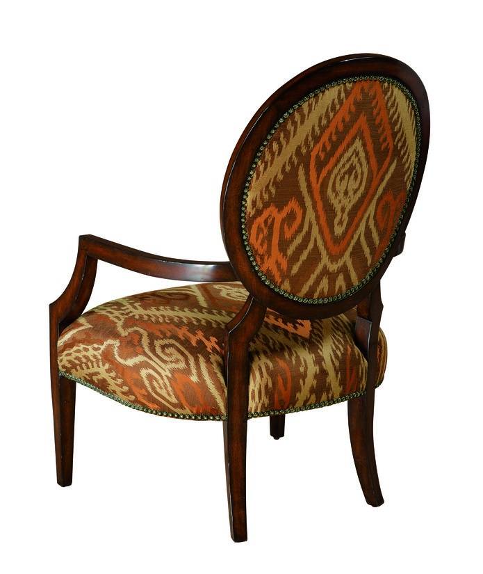 Hollis Lounge Chair&nbsp;shown with:Tight seat and backBombay finishGlitterati&nbsp;nailhead frame trim