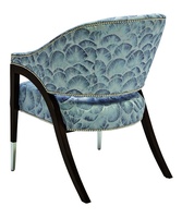 Max Chair shown with:Tight seat and backBombay finishPolished Nickel ferrulesSilver&nbsp;nailhead frame trim