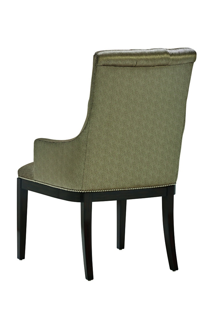 Mulholland&nbsp;Side Chair&nbsp;shown with:Tight seatButton tufted backBombay finishSilver&nbsp;nailhead frame trim