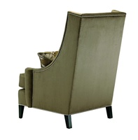 Parker Lounge&nbsp;Chair&nbsp;shown with:Boxed seat cushionBombay finishSilver nailhead frame trim