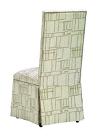 Sinatra&nbsp;Side Chair&nbsp;shown with:Tight seat and backDeep skirtSilver&nbsp;nailhead frame trim