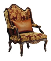 Palais Wing&nbsp;Chair&nbsp;shown with:Tight seat and backExposed carved hardwood frameMottled&nbsp;nailhead frame trim
Exposed frame available in selection of finishes and optional finish trims