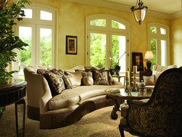 Scarlett Sofa shown with:Boxed bench seatButton tufted backBullionSilver&nbsp;nailhead frame trim