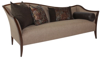 Anastasia Sofa shown with:Tight&nbsp;seatContemporary Briar&nbsp;finishSelf welt&nbsp;frame trim