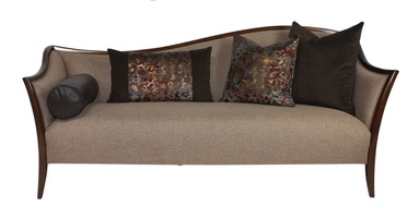 Anastasia Sofa shown with:Tight&nbsp;seatContemporary Briar&nbsp;finishSelf welt&nbsp;frame trim