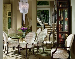 Century City Arm&nbsp;Chair&nbsp;shown with:Tight seat and backBombay finishSilver nailhead frame trim