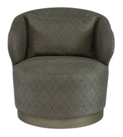 Brooke Chair&nbsp;shown with:Tight&nbsp;seatPlinth Base&nbsp;with Cashmere Silver finishPewter&nbsp;nailhead frame trim