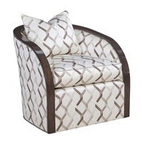 Comet Chair shown with:Melody&nbsp;finishGunmetal&nbsp;Nailhead frame trim