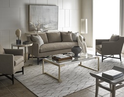Stratus Sofa shown with:Dark Harmony finishSelf mini welt frame trim