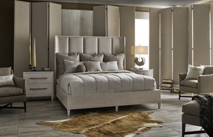 Ensemble Panel Bed shown with:Ensemble finish