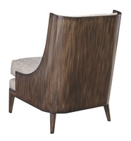 Metropolis&nbsp;Chair shown with:Lyric&nbsp;finishAntique Brass&nbsp;Nailhead frame trim