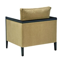 Quest Chair shown with:Caviar finishGold Coast nailhead frame trim