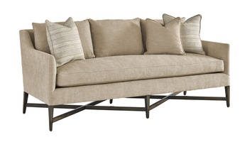 Stratus Sofa shown with:Dark Harmony finishSelf mini welt frame trim