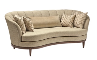 Vista Sofa shown with:Lyric finishAntique Heritage Nailhead frame trim