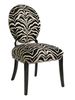 Century City Side Chair&nbsp;shown with:Tight seat and backSumatra&nbsp;finishSilver nailhead frame trim