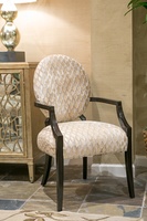 Century City Arm&nbsp;Chair&nbsp;shown with:Tight seat and backBombay finishSilver nailhead frame trim