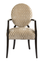 Century City Arm&nbsp;Chair&nbsp;shown with:Tight seat and backBombay finishSilver nailhead frame trim