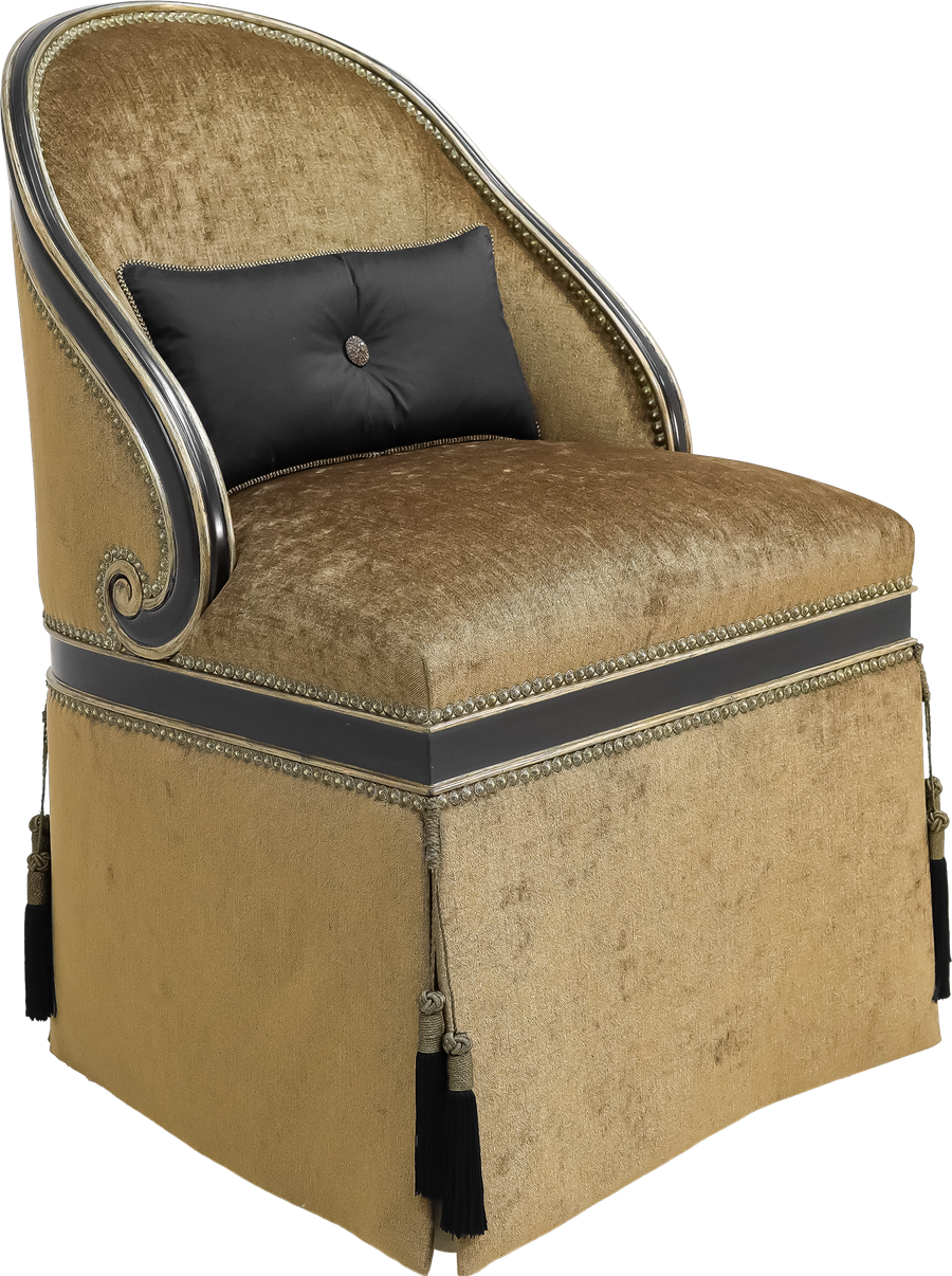 Charlotte Vanity Chair front view