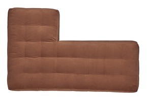 Coronado Ottoman shown with:Semi-Attached seat with Box QuiltingPlinth Base&nbsp;in&nbsp;Cashmere Silver&nbsp;finish64" x&nbsp;40"
