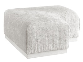 Coronado Ottoman shown with:Tight seatPlinth Base&nbsp;in&nbsp;Ensemble finish40" x 40"