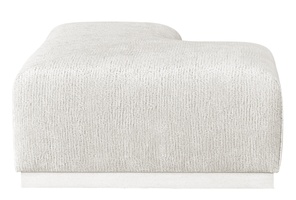 Coronado Ottoman shown with:Tight seatPlinth Base&nbsp;in&nbsp;Ensemble finish40" x 40"