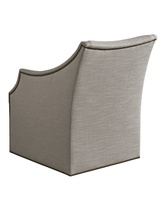 Dahlia Chair&nbsp;shown with:Tight&nbsp;seatBuilt-to-the-floor base with swivel optionSmall Antique Heritage nailhead trim