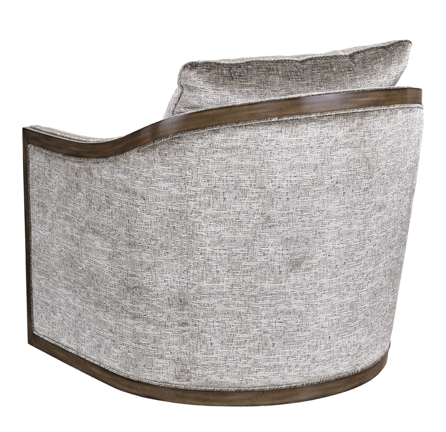 Gatsby Chair shown with:Boxed bench seatBuilt-to-the-floor baseBombay&nbsp;finishSilver nailhead frame trim