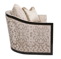 Gatsby Chair shown with:Boxed bench seatBuilt-to-the-floor baseBombay&nbsp;finishSilver nailhead frame trim