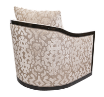 Gatsby Chair shown with:Boxed bench seatBuilt-to-the-floor baseBombay&nbsp;finishSilver nailhead frame trim