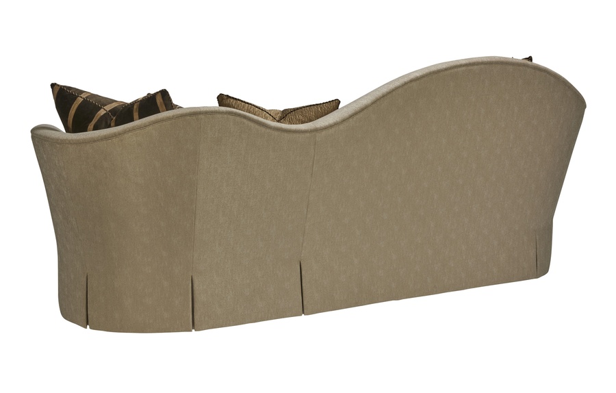 Katarina&nbsp;Sofa shown with:Waterfall&nbsp;skirt with built-in back and sides