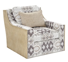 Liam Chair shown with:Oatmeal&nbsp;finishPewter&nbsp;nailhead frame trim