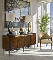 Max Chair shown with:Tight seat and backContemporary Havana&nbsp;finishSatin Brass&nbsp;ferrulesSilver&nbsp;nailhead frame trim