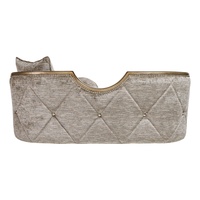 
Luna&nbsp;Pet Sofa shown with:Boxed bench seatBuilt to the floor baseVersailles&nbsp;finish&nbsp;Silver&nbsp;nailhead frame trim


Includes&nbsp;two pillows:(1)&nbsp;16"&nbsp;sq. Knife Edge Pillow(1) 9" Ball Pillow
