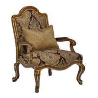 Majorca Chair shown with:Briar&nbsp;finishVenetian Gold finish trimFrench Natural nailhead frame trim