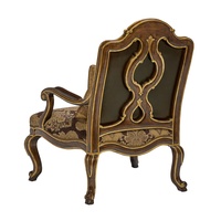 Majorca Chair shown with:Briar&nbsp;finishVenetian Gold finish trimFrench Natural nailhead frame trim