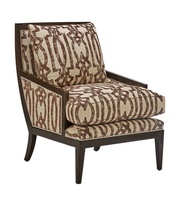 Nolan&nbsp;Chair&nbsp;shown with:Boxed seat cushionBombay&nbsp;finishSilver&nbsp;nailhead frame trim