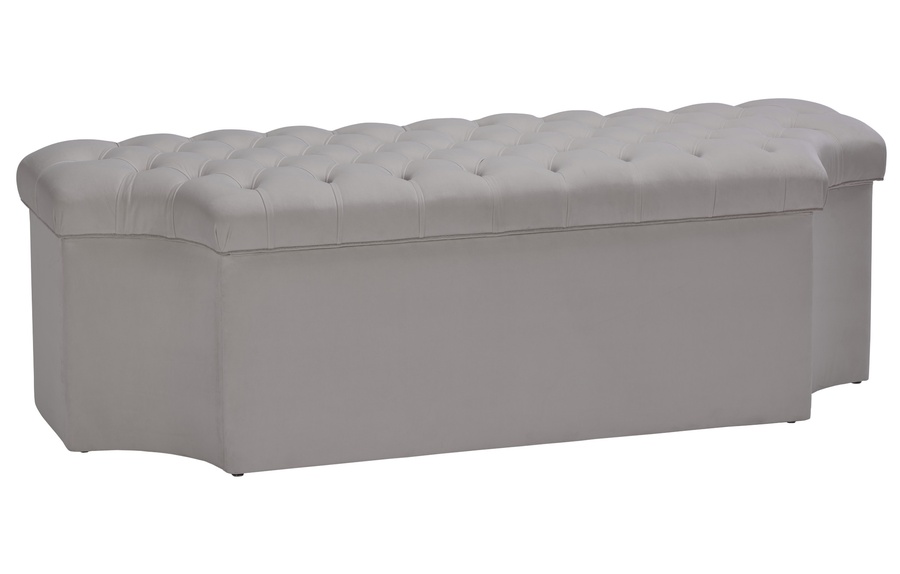 Palo Alto Bench shown with:Button Tufted seat