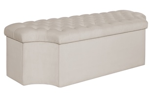 Palo Alto Bench shown with:Button Tufted seat