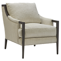 Porter Chair shown with: Boxed seat cushion Bombay finish Silver nailhead frame trim