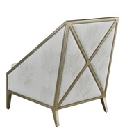 Ritz Chair&nbsp;shown with:Cashmere Silver&nbsp;finishPewter&nbsp;nailhead frame trim