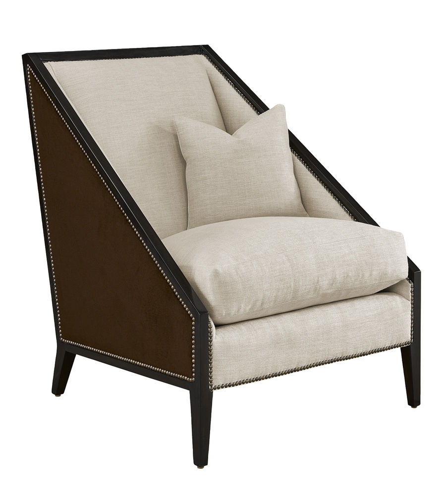 Ritz Chair&nbsp;shown with:Bombay finishAntique Heritage nailhead frame trim