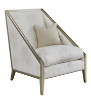 Ritz Chair&nbsp;shown with:Cashmere Silver&nbsp;finishPewter&nbsp;nailhead frame trim