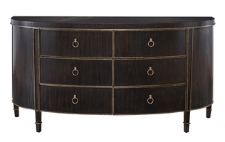 Solstice&nbsp;Dresser&nbsp;shown with:Twilight&nbsp;finish with&nbsp;Aged&nbsp;Medici&nbsp;finish trimRing&nbsp;pull in Medici Nickel finish