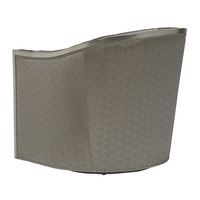 Soho&nbsp;Chair&nbsp;shown with:Diamond Tufted&nbsp;BackCashmere Silver finishPewter&nbsp;nailhead frame trim