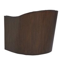 Soho&nbsp;Chair&nbsp;shown with:Diamond Tufted&nbsp;BackContemporary Briar&nbsp;finishAntique Heritage nailhead frame trim