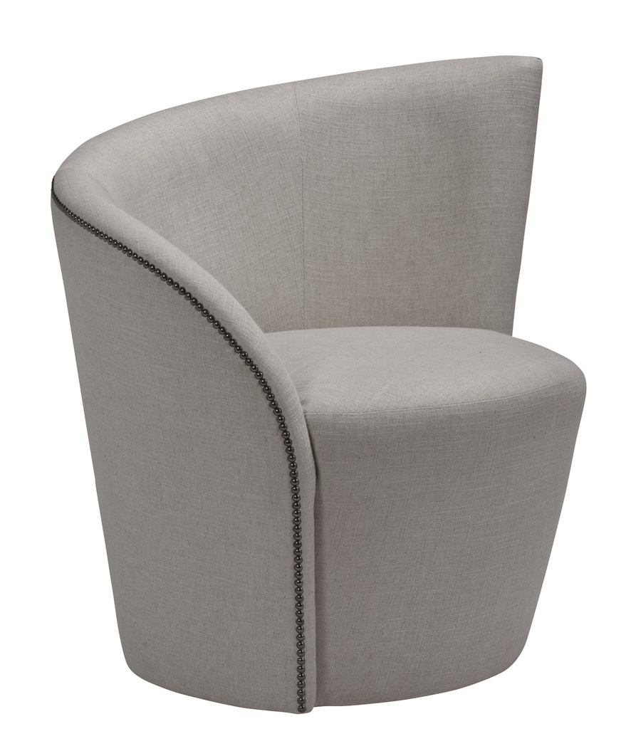 St. Moritz Chair shown with:Gunmetal&nbsp;nailhead frame trim