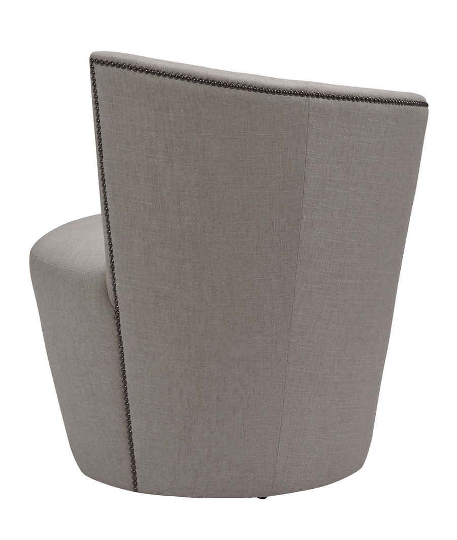 St. Moritz Chair shown with:Gunmetal&nbsp;nailhead frame trim