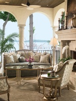Trianon Court Sofa Living Room
Trianon Court Sofa shown with:Boxed bench seatWaterfall skirt with built-in sidesContrast panel along arms and backPompeii&nbsp;finishSilver Star&nbsp;nailhead frame trim